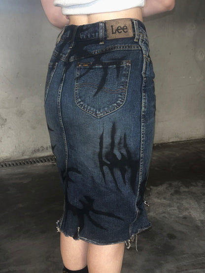 hard hardhardware denim skirt size 10/8